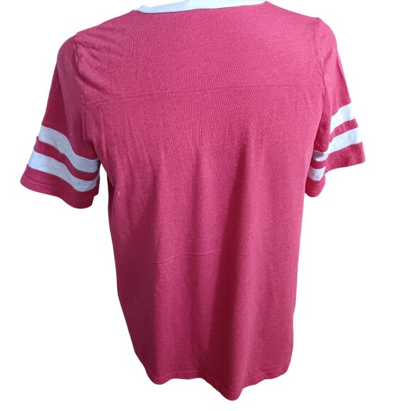 Medium T-shirt Big Red Nebraska Huskers 1869 Est. Red V-Neck T-Shirt - Picture 3 of 4